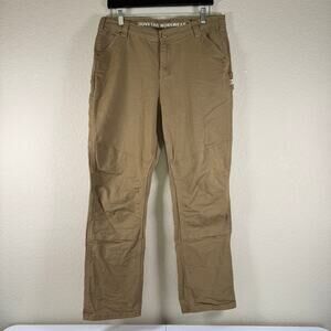 Dovetail Workwear Women's Straight Leg Tan Pants